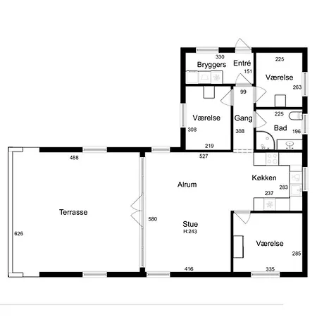 Cozy Near With Fenced Garden Сasa de vacaciones Rødby
